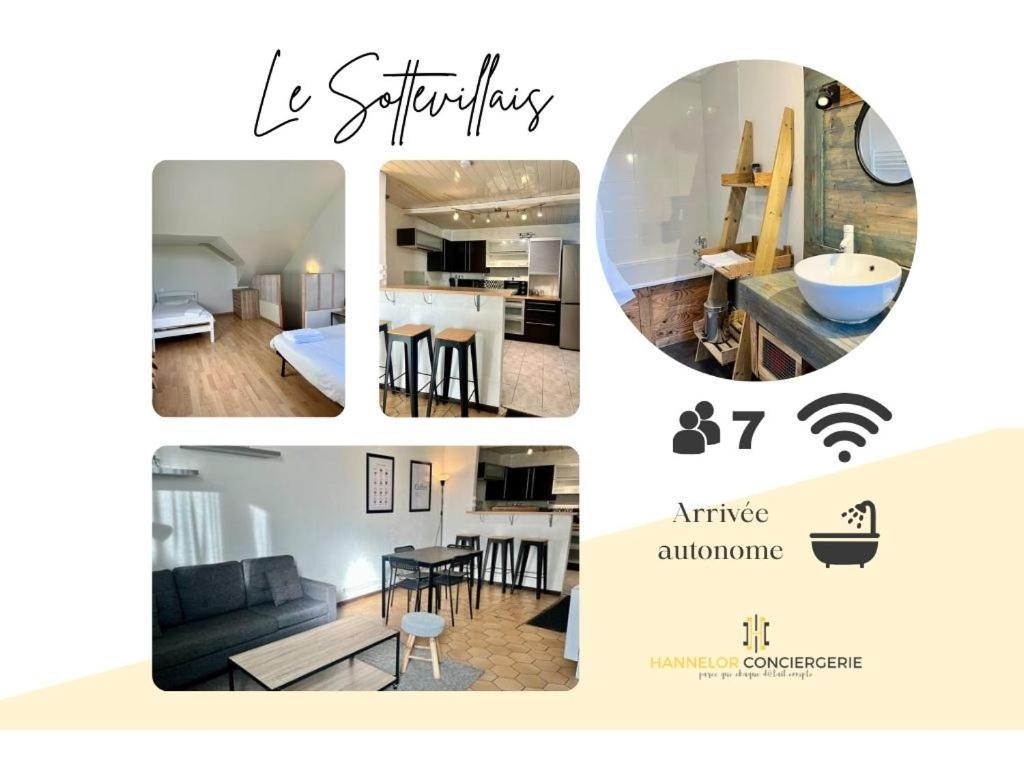 Ancienne Maison De Ville Spacieuse Pour 7 Pers 索特维尔鲁昂 外观 照片